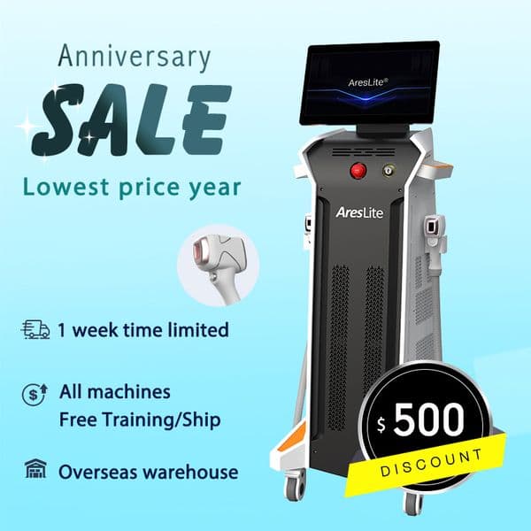 4 wave diode laser triple wavelength alexandrite diode laser machine fda approve