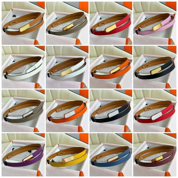 Fashion Designer Belt Premium Quality Belts Women Men Leather Belts 1.8cm Width Belt With Gift Box 17180