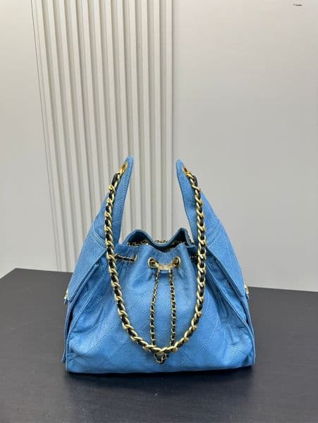 Fashion Womens Leather Bucket Bag Casual Large Tote Shoulder Bags Hobo Classic Handbag Bags