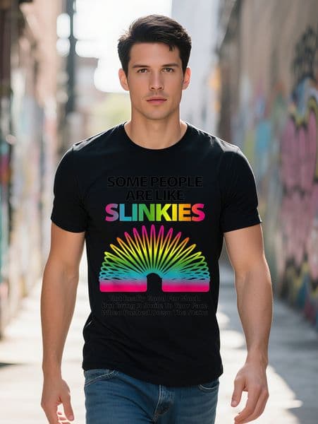 Plus Size Men's T-Shirt with Trendy Graphic Print Casual Streetwear Round Neck Short Sleeve Top for Spring, Summer, Fall