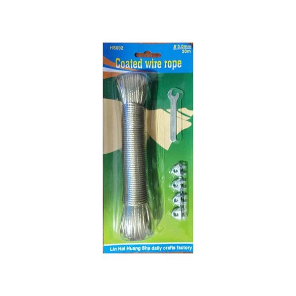 New A must-have for traveling and business with yellow sand retractable invisible yellow sand clothesline that is thicker windproof and slip resistant