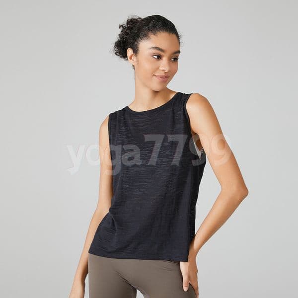 Yoga Vest Sports Bra Ultra Thin Fitness Vest for Women Quick Dry Sleeveless Loose Sports Top Breathable Cover Up T Shirt Yoga Clothes