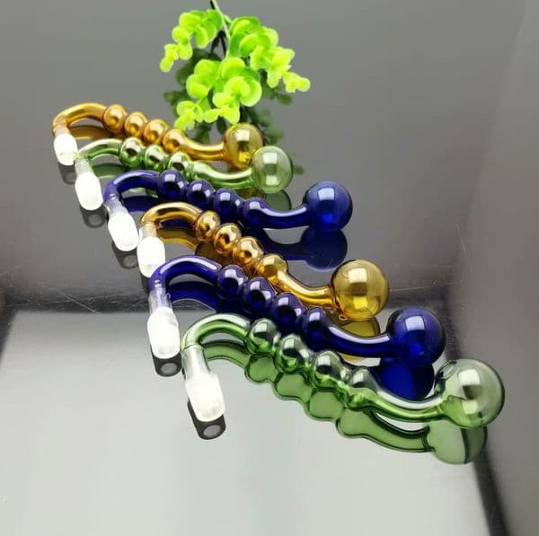 Smoking pipes Ball Glass Oil Burner Pipe Smoking Bowl Classic bongs Colored 4-pack glass stove