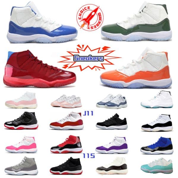 Mens basketball sneakers Diffused 11 Cherry 11s Designer women Shoes Igloo Space Jam Low Bred Red Veet Midnight Navy Cool Grey Gamma Blue Metallic Sier Women Sneaker