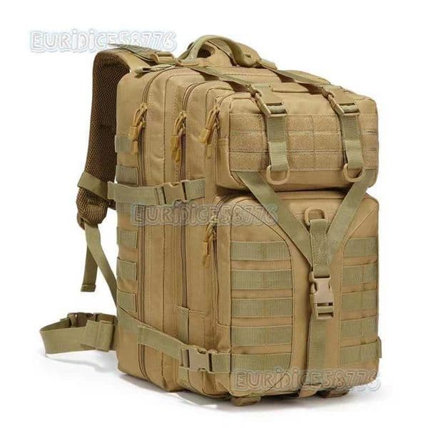Outdoor Sports Large Capacity Backpack Camping Hiking Bag Tactical Bag Water-resistant Travel Mountaineering Backpack New Model H250811 Z260508
