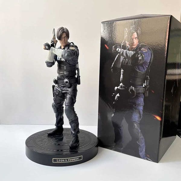 2026 New New Biohazard Game Scott Kennedy Anime Resident Evil Police Leon PVC Action Figure Model Toy Collection Birthday Gifts Designer Toy