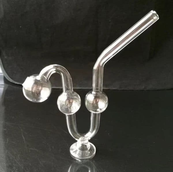 Smoking pipes Ball Glass Oil Burner Pipe Smoking Bowl Classic bongs New snake shaped pot with base