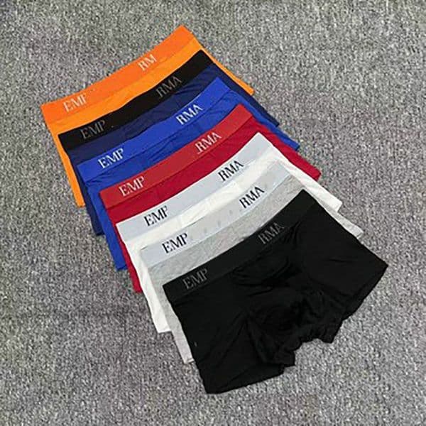 Designer Mens Swimming Trunks with Matching Cotton Briefs - Sporty & Comfy Unisex Boxer Set Available in Sizes L-3XL