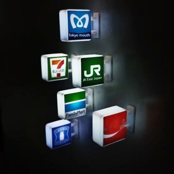 3d Magnetic Fridge Stickers Convenience Store Magnets Light Signs Ornaments SamS Supermarket Luminous Box Decorative 250813