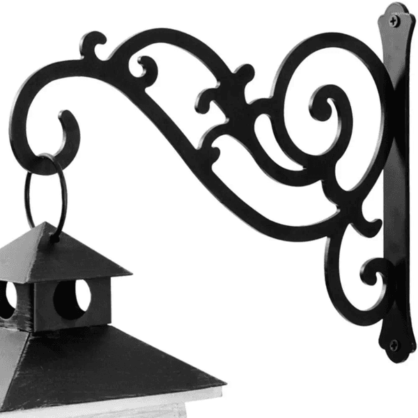 Hooks Elegant Wall Hanging Flowe Pot Bracket Stable Metal Plant Hook Strong Bird Feeder