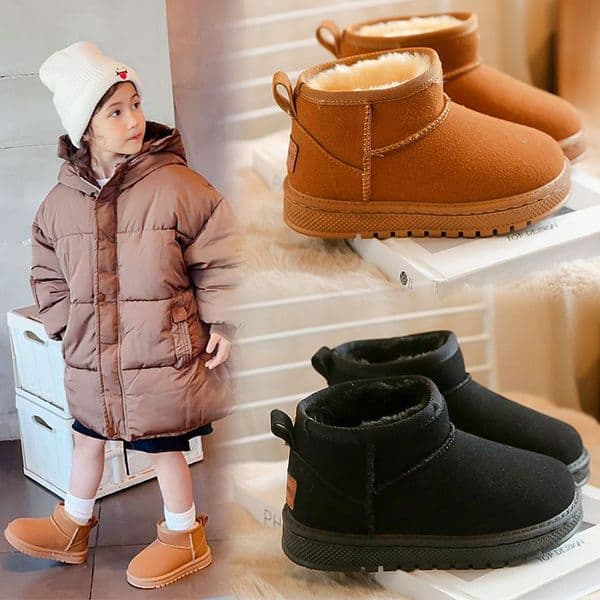 Toddler Winter Shoes 2025 Fashion Girls Boys Cotton Snow Boots Warm Littlesprouts Kids Boots Boy Winter Cotton Shoes Sizes US9C-US5Y 000500