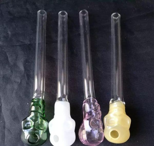 Smoking Pipes new Glass Oil Burner Pipes hookah Glass Smoking bongs hookah Skeleton Burner