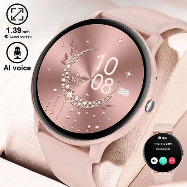 2025 New Smart Watch Women Men Bluetooth Call Sports Fiess Watches Heart Rate Health Monitor Smartwatch Ladies For Android Ios