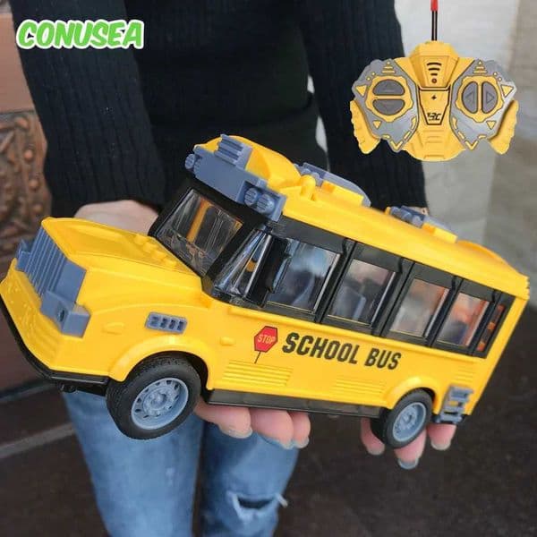 1/30 RC Bus Remote Control Car School Bus Ambulance Truck Tour Bus Model Double Decker Bus Electric Car Boys Toys Birthday Gifts Z250813