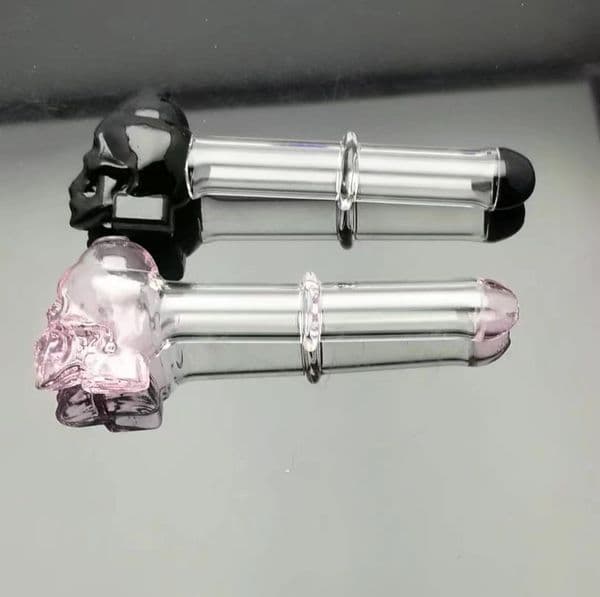 Smoking pipes Ball Glass Oil Burner Pipe Smoking Bowl Classic bongs Skeleton Single Wheel Colored Pipe
