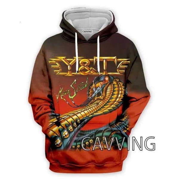 3D Printed Hooded Sweatshirt for Men and Women Heavy Metal and Rock Band Hoodie Harajuku Style New Product W250813