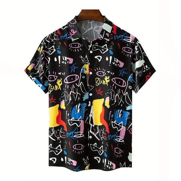 3D Printed Crab Lobster Shirts For Men Graffiti Graphic Women Kids Fashion Hawaiian Tops Shorts Blouses Clothes 250804