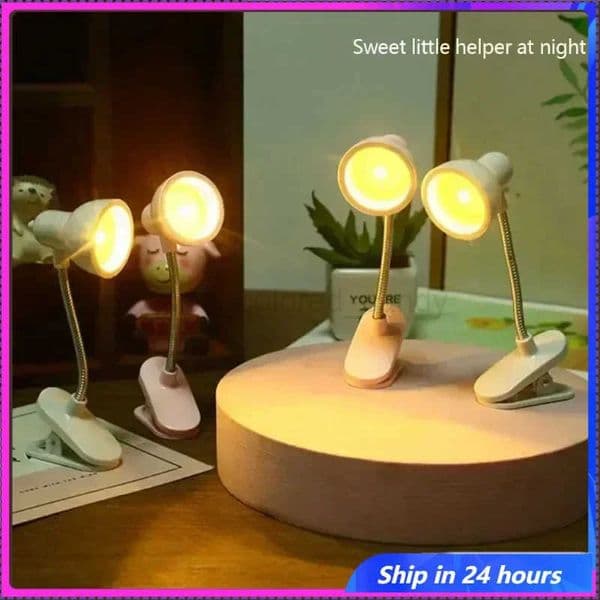 Reading Light LED Clamp Reading Lamp Night Lights Books To Read Bookmark Desk Decoration Bedroom Writing Stand Notebook Small Z250814