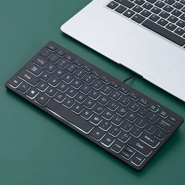 Portable Wired Keyboard Laptop Mini Keyboard Computer External Keyboard Computer Accessories 250813