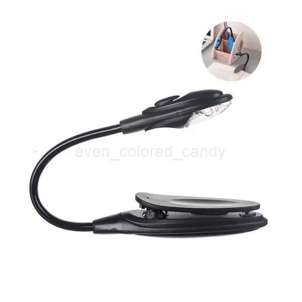 Led Book Light Mini Clip-On Flexible Bright LED Lamp Light for Reading Books Travel Bedroom Book Reader Christmas Gifts Z250814