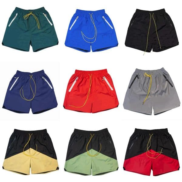 Designer mens shorts t shirt tracksuit shirts fashion trend loose shorts letter reflective hiphop summer cotton beach style five point basketball mens pants J26032