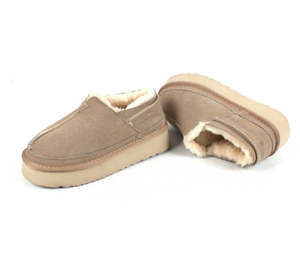 Fashion Men Women Platform Slipper Boots New Womens Indoor Thicked Bottom Warm Cotton Shoes