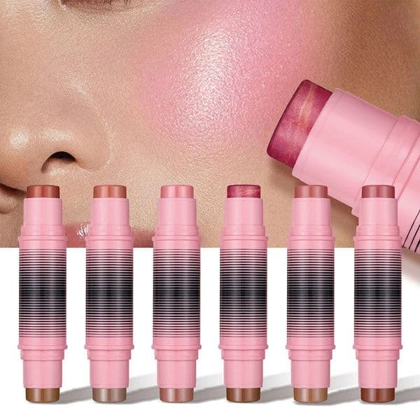 Blush and contour multi-purpose stick. Simplify your daily makeup routine. Each duo of powder blushes will enhance your look 250813