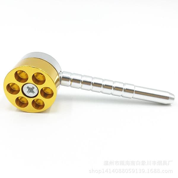 Smoking Pipes Creative aluminum alloy pipe metal smoking accessories manufacturer wholesale