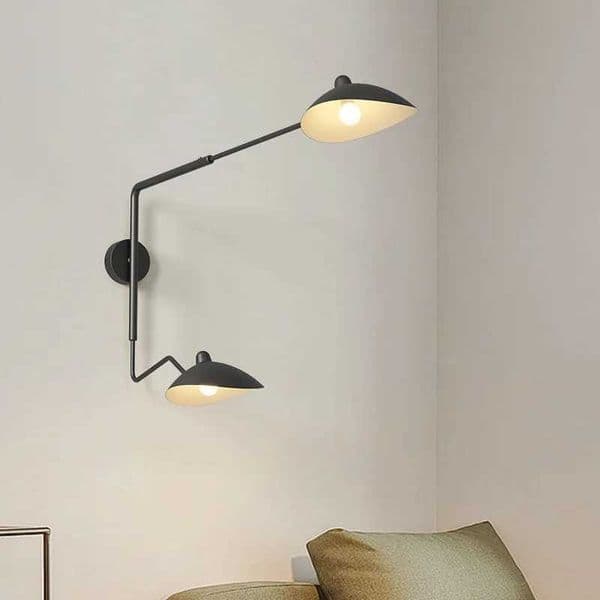 French Design Wall Sconce Lamp Long Arm Led Light with Adjustable Angle for Living Room Bedroom X250815