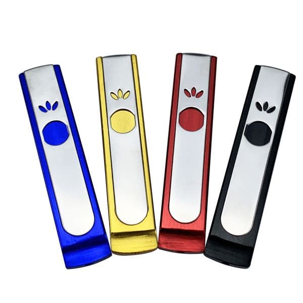 Smoking pipes New Metal Pipe Creative Three layer Portable Metal Pipe