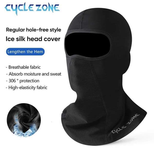 Breathable Full Face Mask Motorcycle Summer UV Protection Balaclava for Men Women Cycling Quick-Dry Mask Hat Cycling Equipment XJ250815