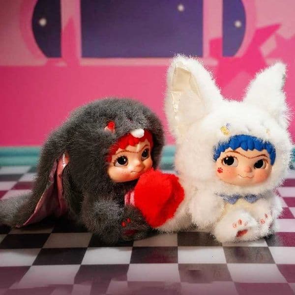 100% Authentic New Wakuku Series Blind Box Figurines Cute And Adorable Plush Toys Desktop Decorations And Birthday Surprise Gifts Girls X250815