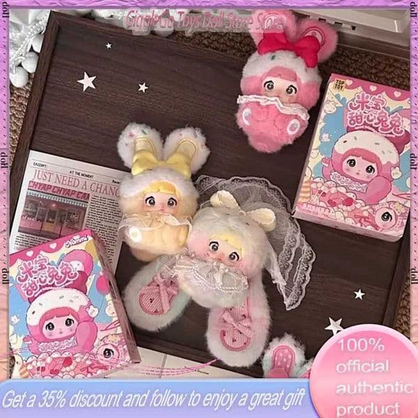 Authentic Nommi Sweetheart Rabbit Blind Box MiBao Second Generation Plush Doll Pendant Female Birthday Gift X250815