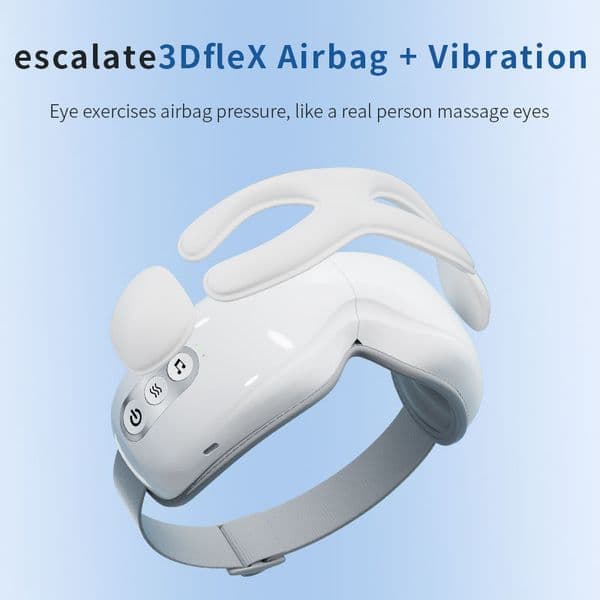 Gift for Women/Men Eye Massager for Migraine Relief Improve Sleep Relax Eye Care Mask Massager Wireless Music Eye Care Device