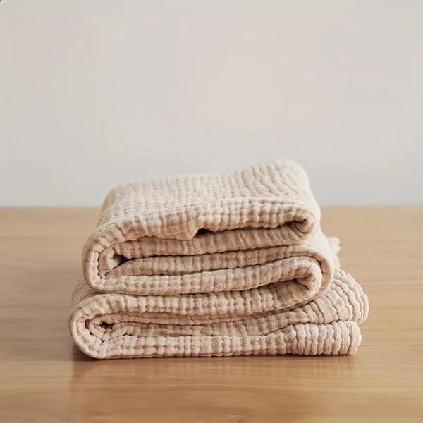 Cotton 3 Layer Towel Set High Quality Pure Cotton Gauze Single or Double Person Covering Blanket Spring Summer Modern Simple 250811