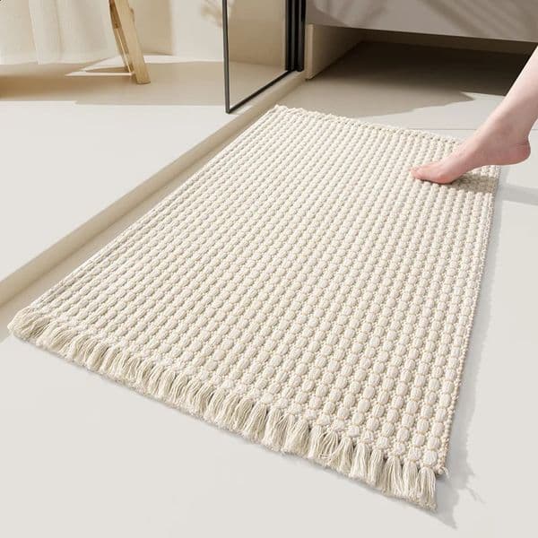 Bathroom Floor Mat Bathroom Door Absorbent Carpet Household Toilet Anti-slip Foot Mat Toilet Door Mat Entry Mat 250811