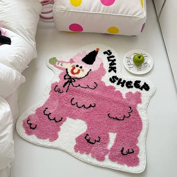Vikama Bread Fries Creative Carpet Waterproof Door Mat Anti-Fouling Carpet Living Room Carpet Bedroom Bedside Rugs Soft Home Dec 250815