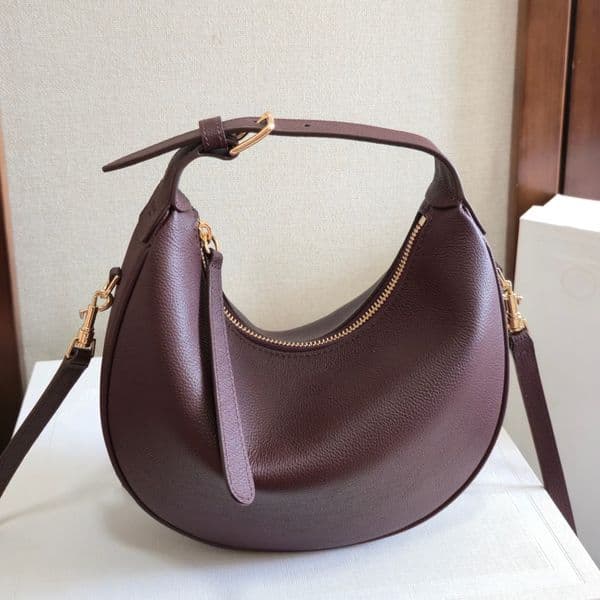 New 10A Teen Shoulder Bag Luxury Designer Soft Genuine Leather Crossbody Bag Golden Hardware Handbag Zipped Closure Clutch Bag Adjustable Handle Tote Bag