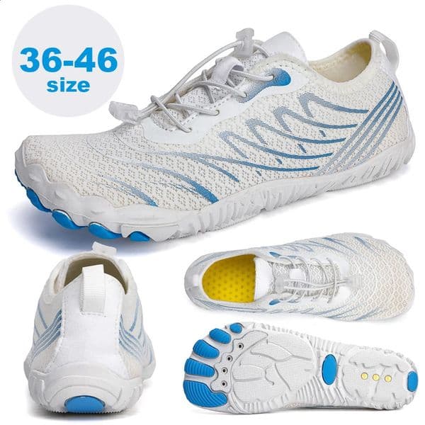 Grounding Shoes with Copper Grounded Footwear Non Slip Breathable Aqua Shoes Quick-Dry Lightweight Barefoot Shoes for Men Women 250812