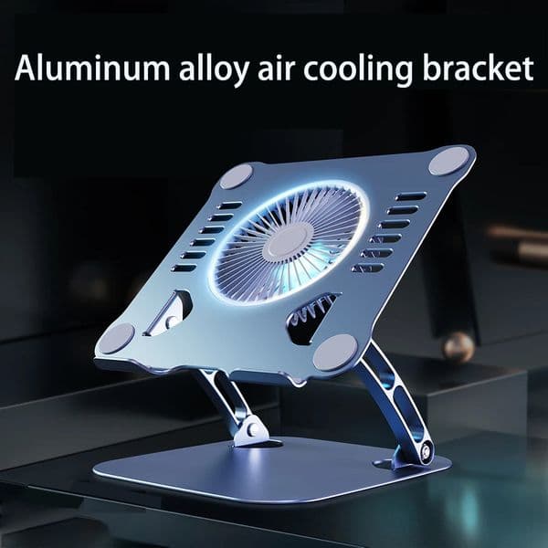 Laptop Stand with Computer Cooling Fan for 11-16 Inch Dell Aluminum alloy Bracket for All Gaming laptop 250813