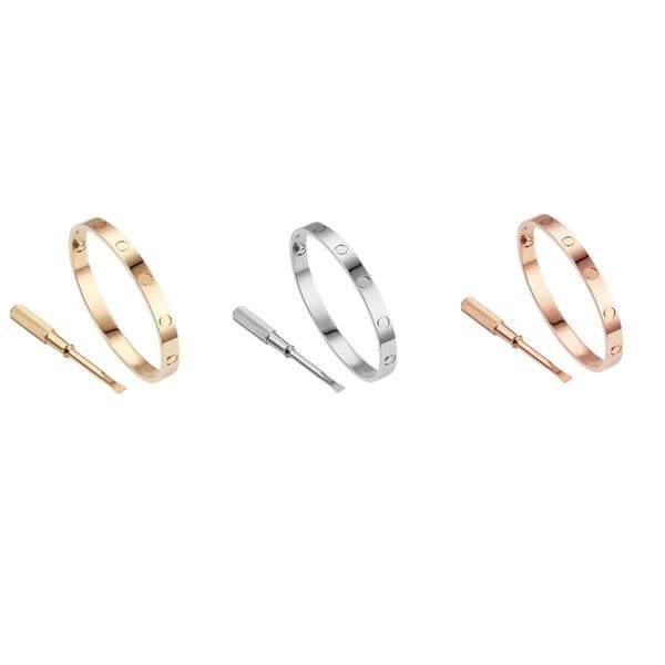 luxury Bangle Tennis bracelet women stainless steel rose gold couple diamond fashion jewelry in hand Valentine day gift for girlfriend proposal wedding