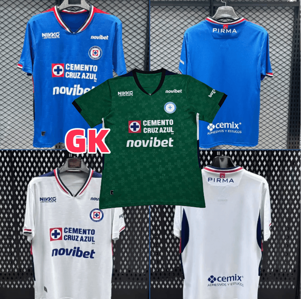 2025 2026 Cruz Azul Futbol Club Soccer Jerseys SEPULVEDA RIVERO ROTONDI 25 26 GIAKOUMAKIS SANCHEZ J. Football Shirts Player Verison Men Uniforms