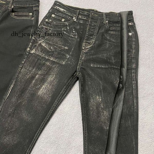 now3 jumpnext Jeans Designer Men's Jeans Black Flare Pants Men Clothing High Street Retro Baggy Harajuku Style Trend Streetwear Casual Trousers a37