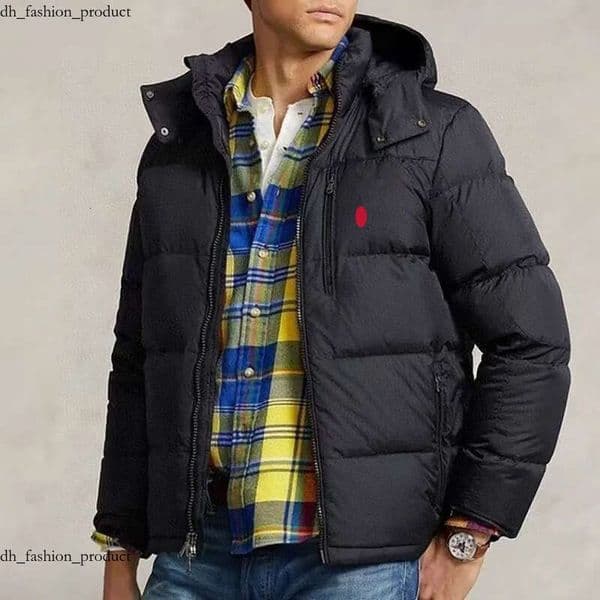 ralphlyly Jacket Mens Winter Jacket Polos Parka Puffer Jacket Down Coat Men Embroidery Cotton Thick Body Warmer Winterjacke Fashion Jacket Windbreaker 230