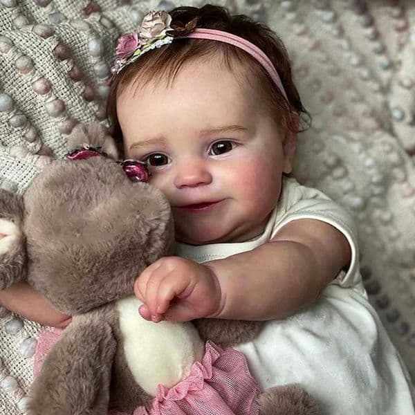 2026 New 50Cm Full Body Silicone Maddie Hand-Detailed Painting With Visible Veins Lifelike 3D Skin Reborn Baby Doll Z250818 Toys