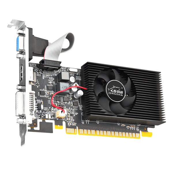 GT 740 4G DDR3 Low Profile Graphics Card, PCI Express 3.0 x16, HDMI/VGA/DVI, Entry Level GPU for PC, SFF and HTPC, Compatible with Win11