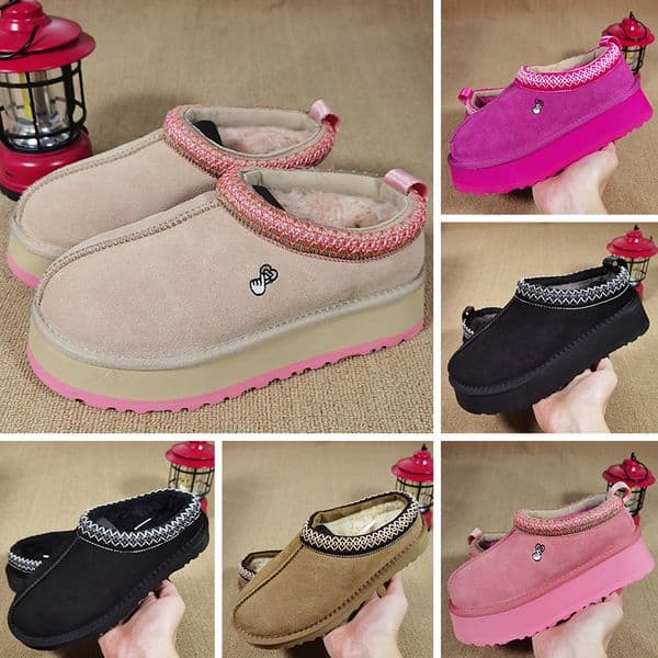 Australia designer boots for men women tasman tazz slippers Classic ultra mini platform boots slip-on shoes booties fur slides loafers winter boot Chestnut Sand 35-46