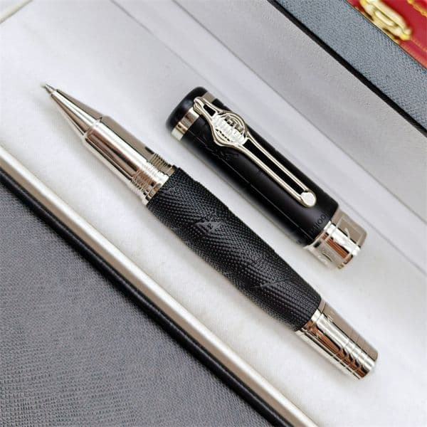 Limited Edition Famous Character Muhammad AI Rollerball Ballpoint Pens Top Quality Office Stationery Boxing Champion Gold Belt Medal Design Luxury Writing Gift