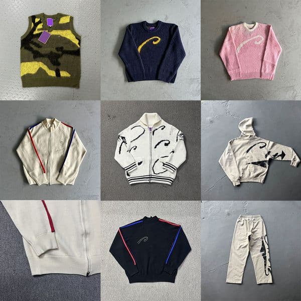 Designer Mens Sweater Embroidered Letters Wool Pullovers Womens Zipper Patchwork Cardigan Winter Warm Couple Fashion Outfit