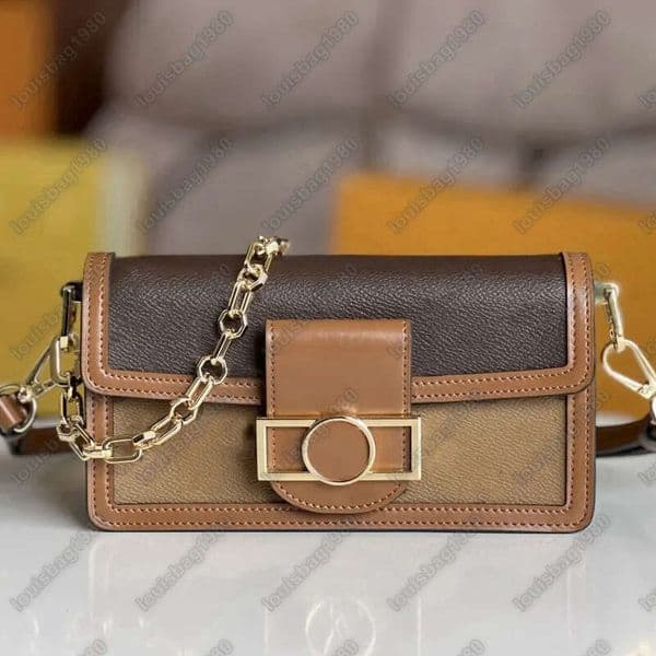 Top-Level 10A Handbag Shoulder Bag Womens Bag Designer Bag Crossbody Bag Mini Bag High Quality Purse Womens Bag M46757 D Auphine East West